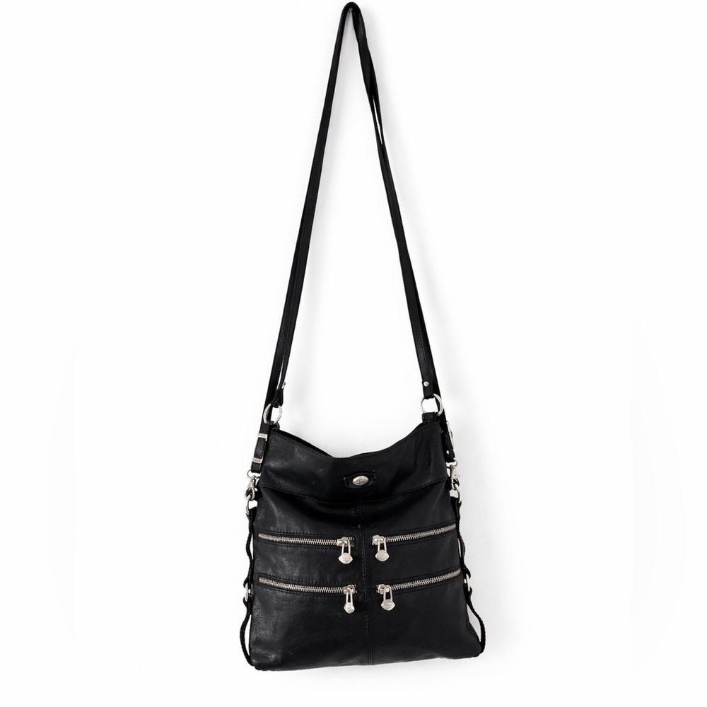 THE TREND Black Leather Convertible Bag – Great Condition - Picture 2 of 10